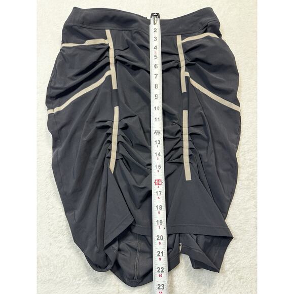 Ann Demeulemeester François Girbaud Black Sculptural Skirt Size M Avant Garde - Picture 3 of 7